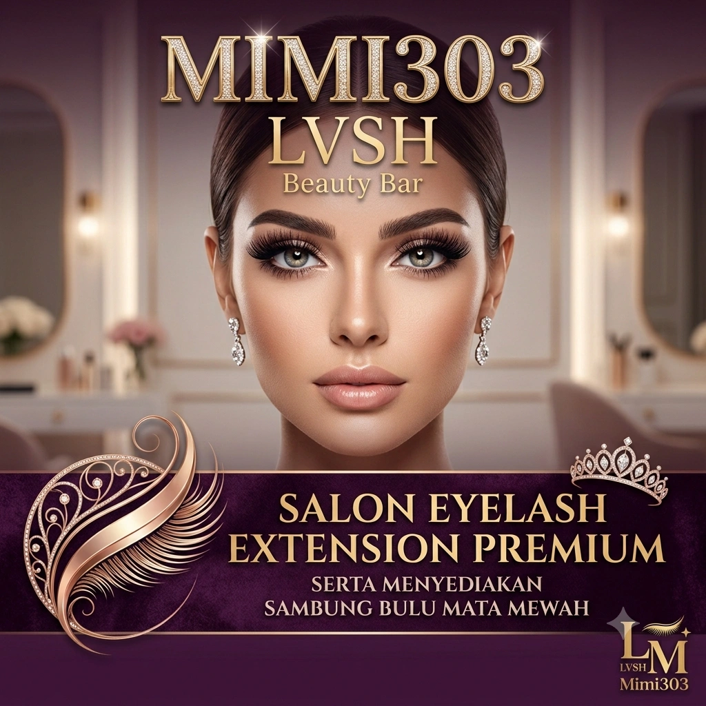Mimi303 LVSH Beauty Bar Eyelash Extension Lash Square Banner